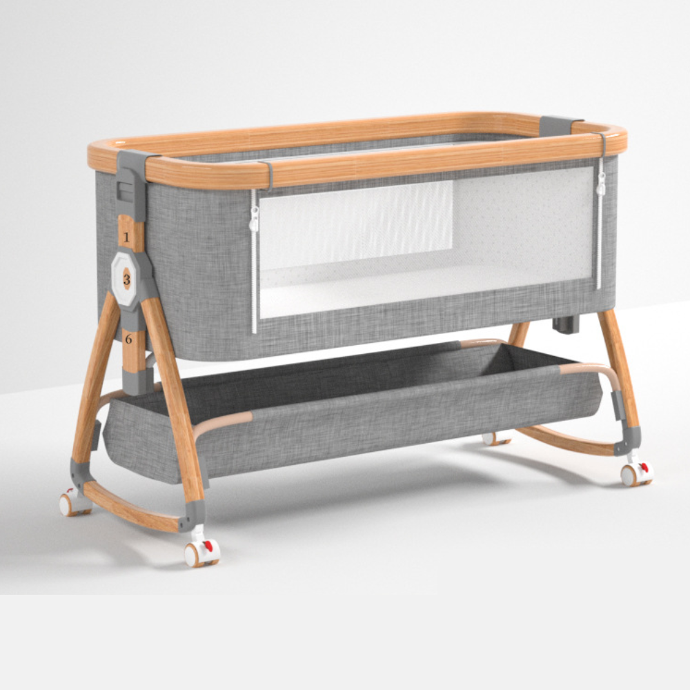Bedside 2024 rocking crib