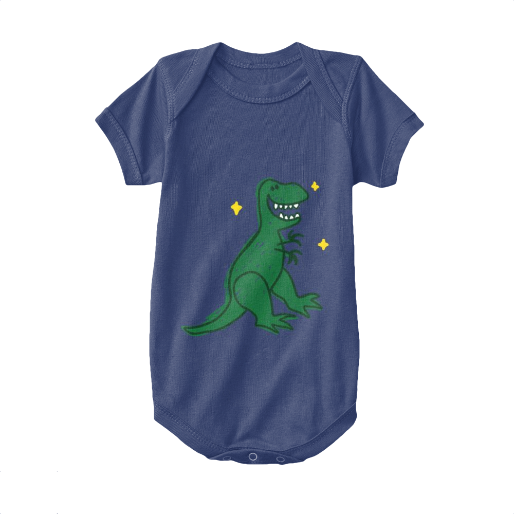 Excited Rex, Dinosaur Baby Onesie