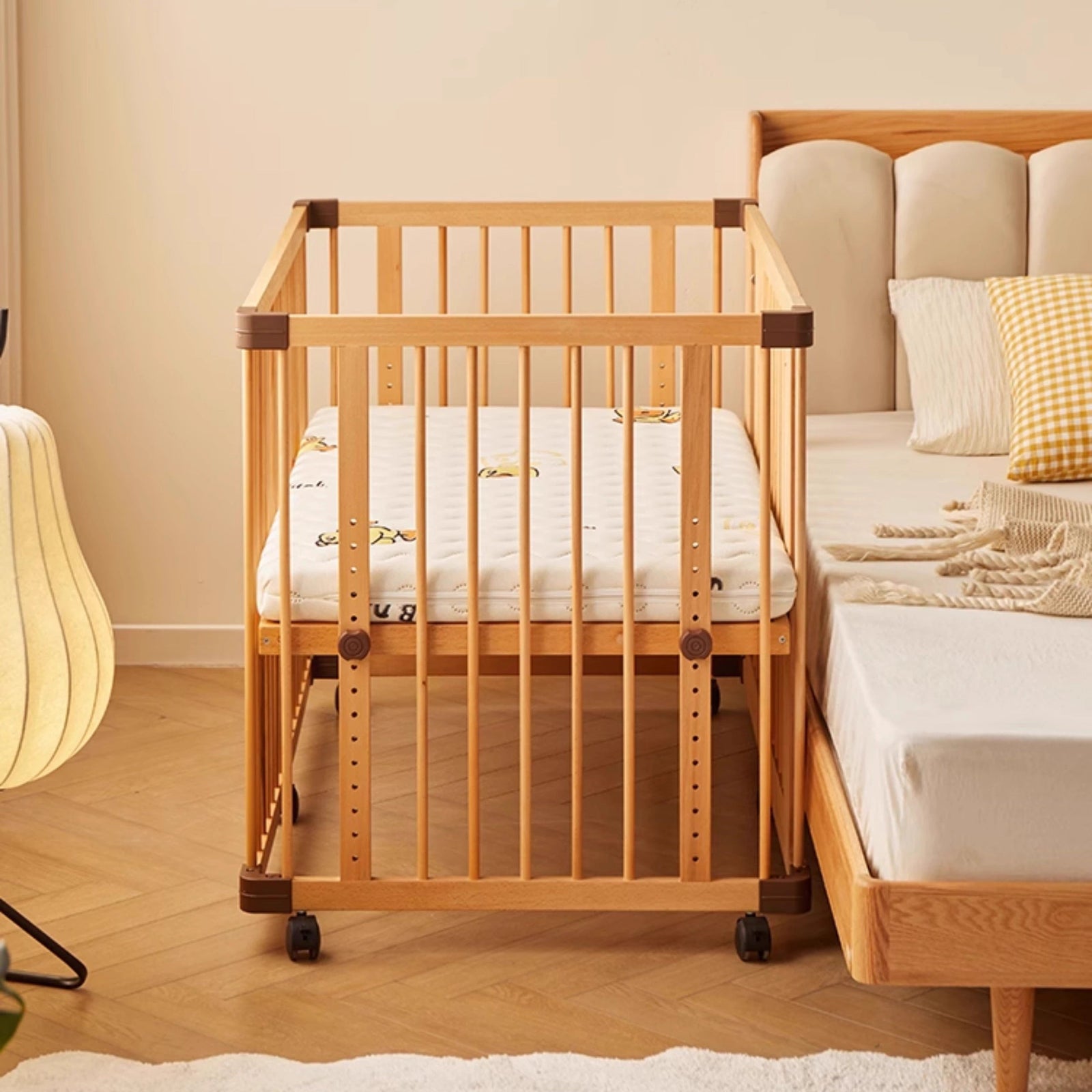 From Midnight Cuddles to Homework Power Hour — How the Grow-With-Me Crib Became Our Family’s MVP 🚀