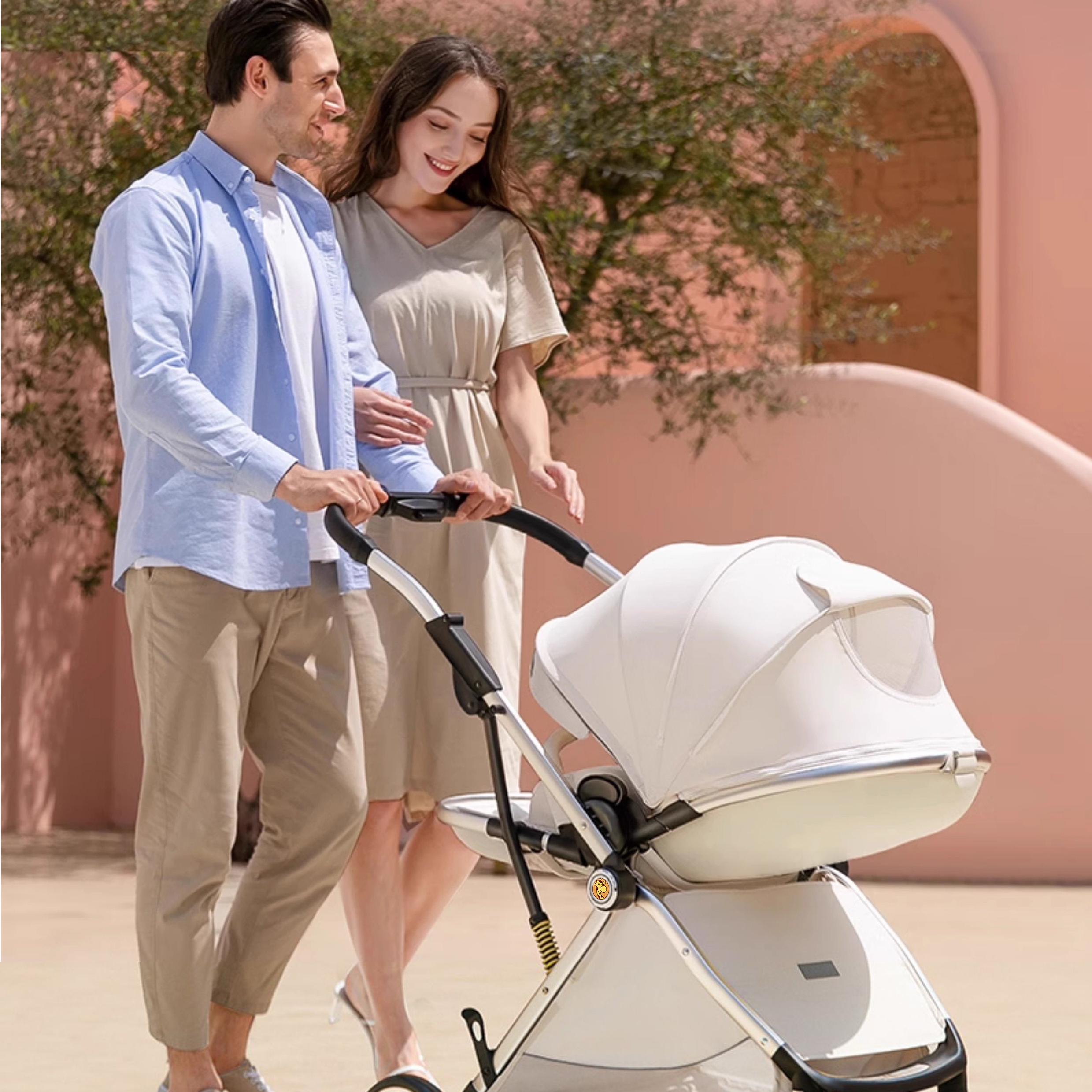 🌟 A Morning Adventure with the AeroNest Baby Stroller 🌟