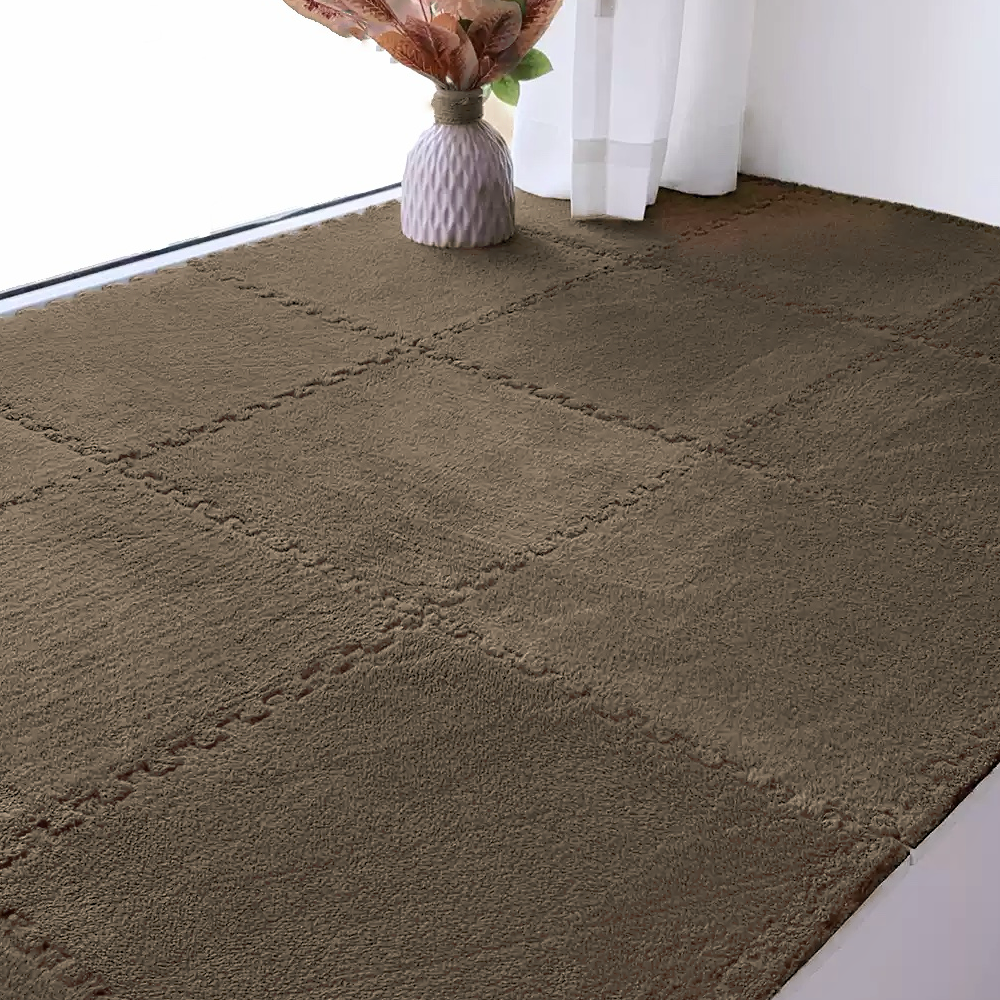 Fluffy Interlocking Floor Mats
