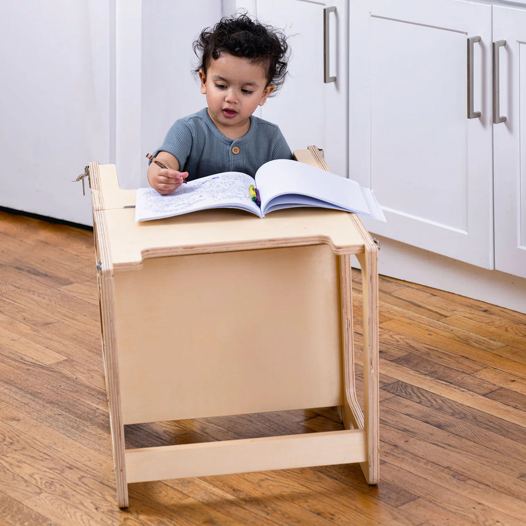 Convertible Learning Tower with Art Board