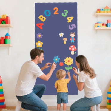 Shape & Stick Magnetic Chalkboard
