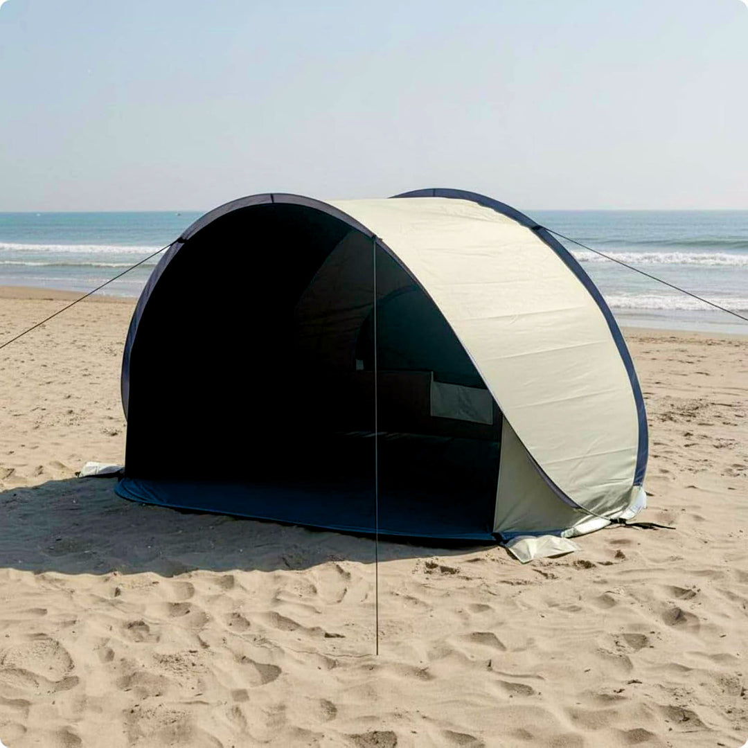 SilverGuard Family Pop-Up Beach Tent – HappyGira