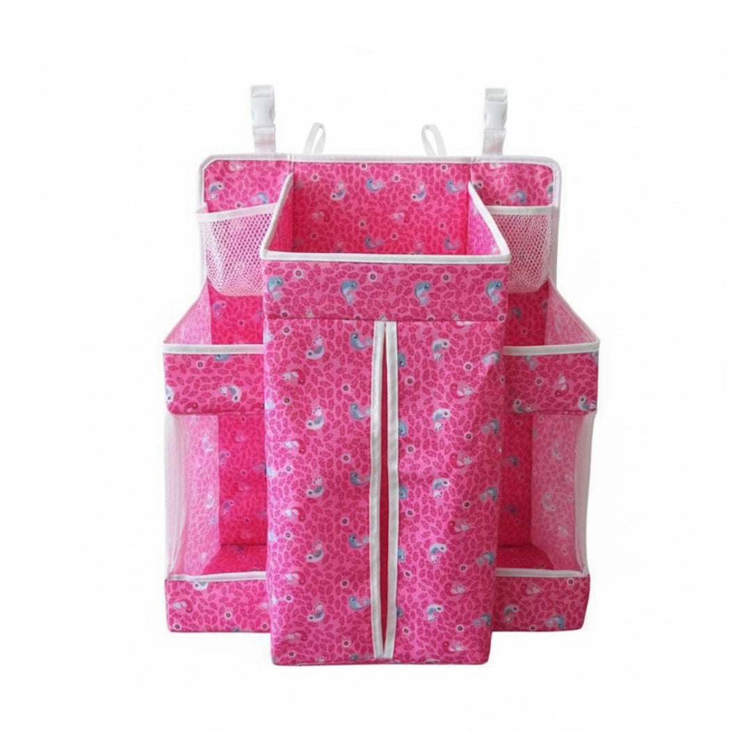 Crib & Playpen Strap Organizer