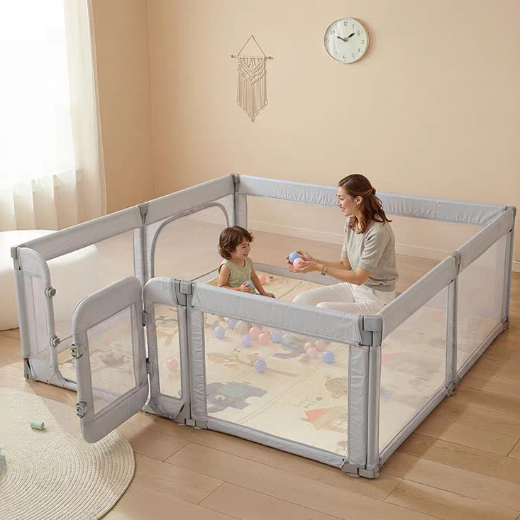Adult-Accessible Modular Baby Playpen