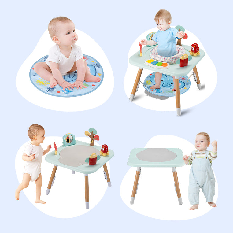 4-in-1 Convertible Baby Activity Center