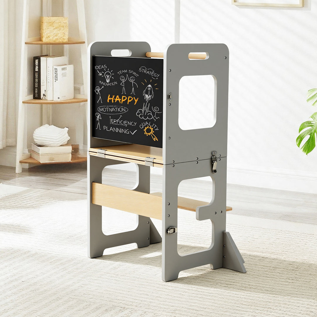 Convertible Learning Tower with Art Board