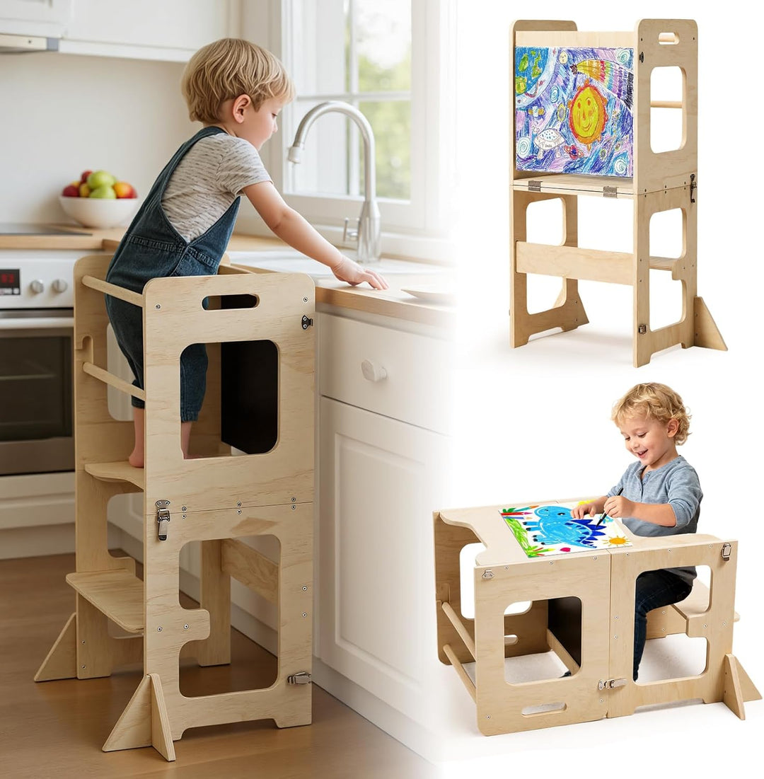 Convertible Learning Tower with Art Board