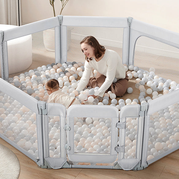 Adult-Accessible Modular Baby Playpen