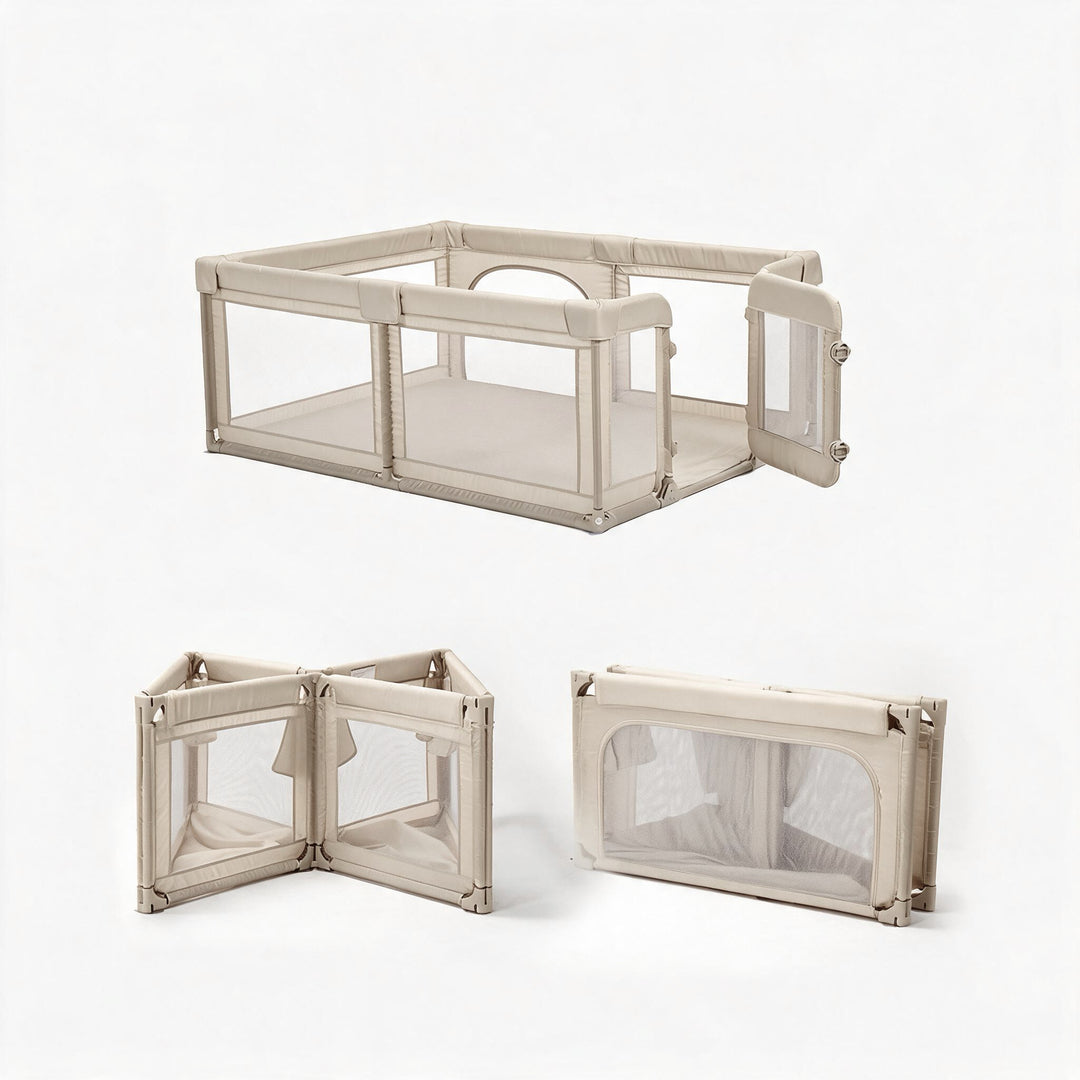 Adult-Accessible Baby Playpen