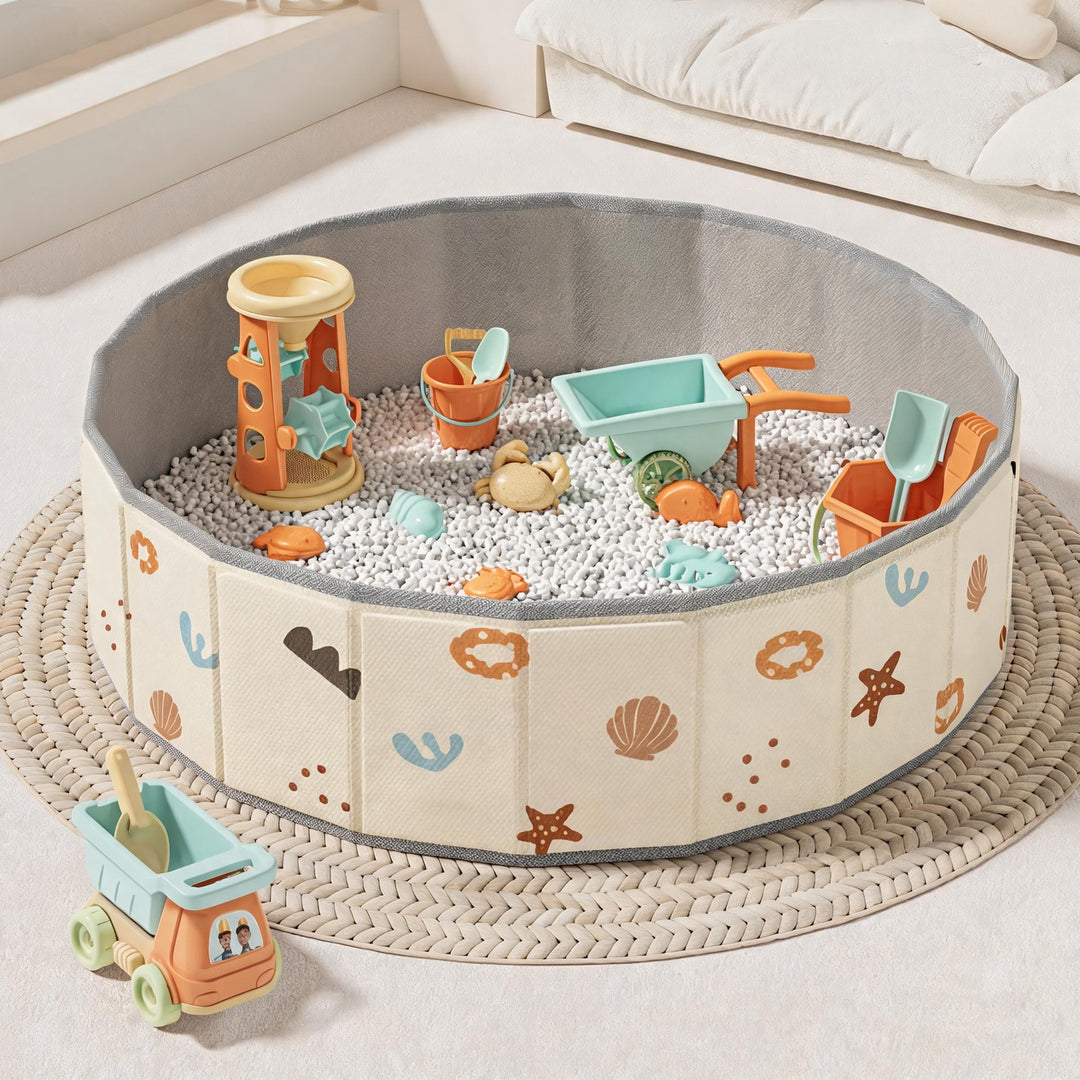 HomeBeach Mess-Contained Ball & Sand Pool
