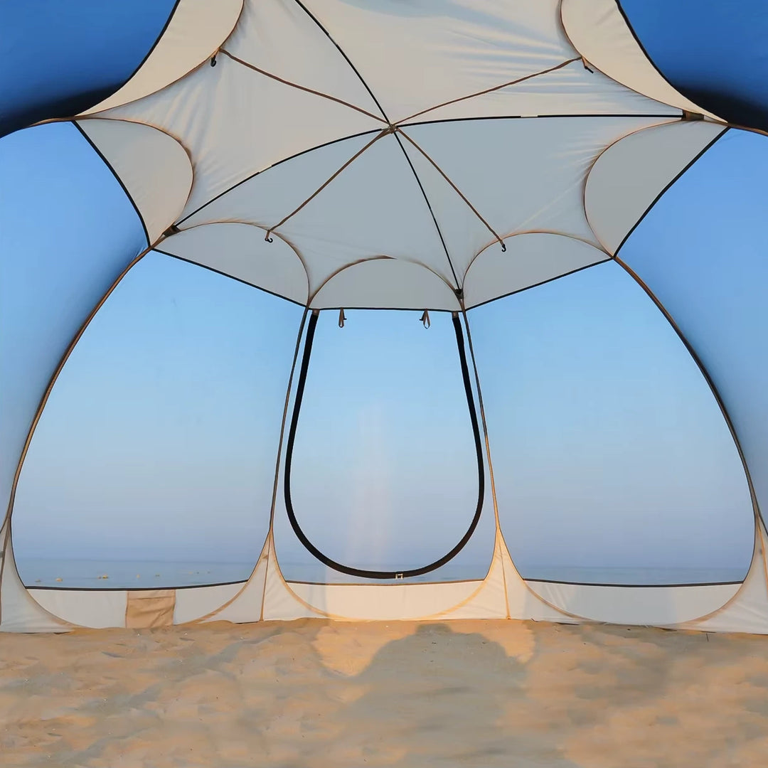 Pop-Up Mesh Pavilion