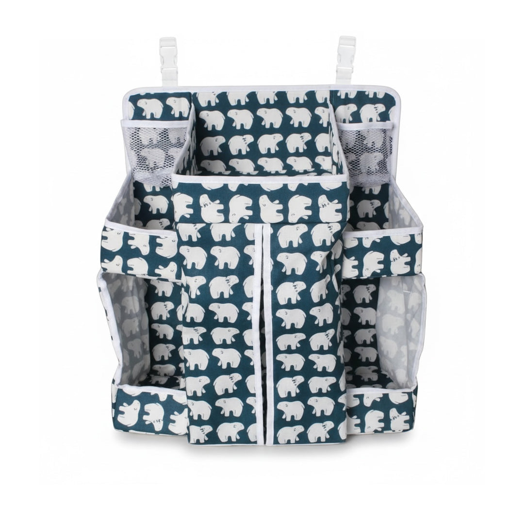 Crib & Playpen Strap Organizer