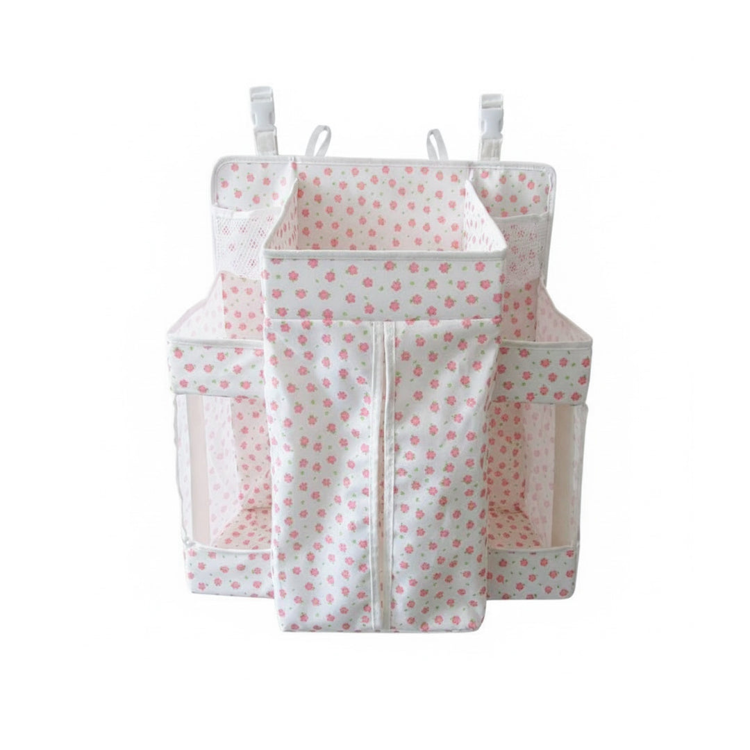 Crib & Playpen Strap Organizer
