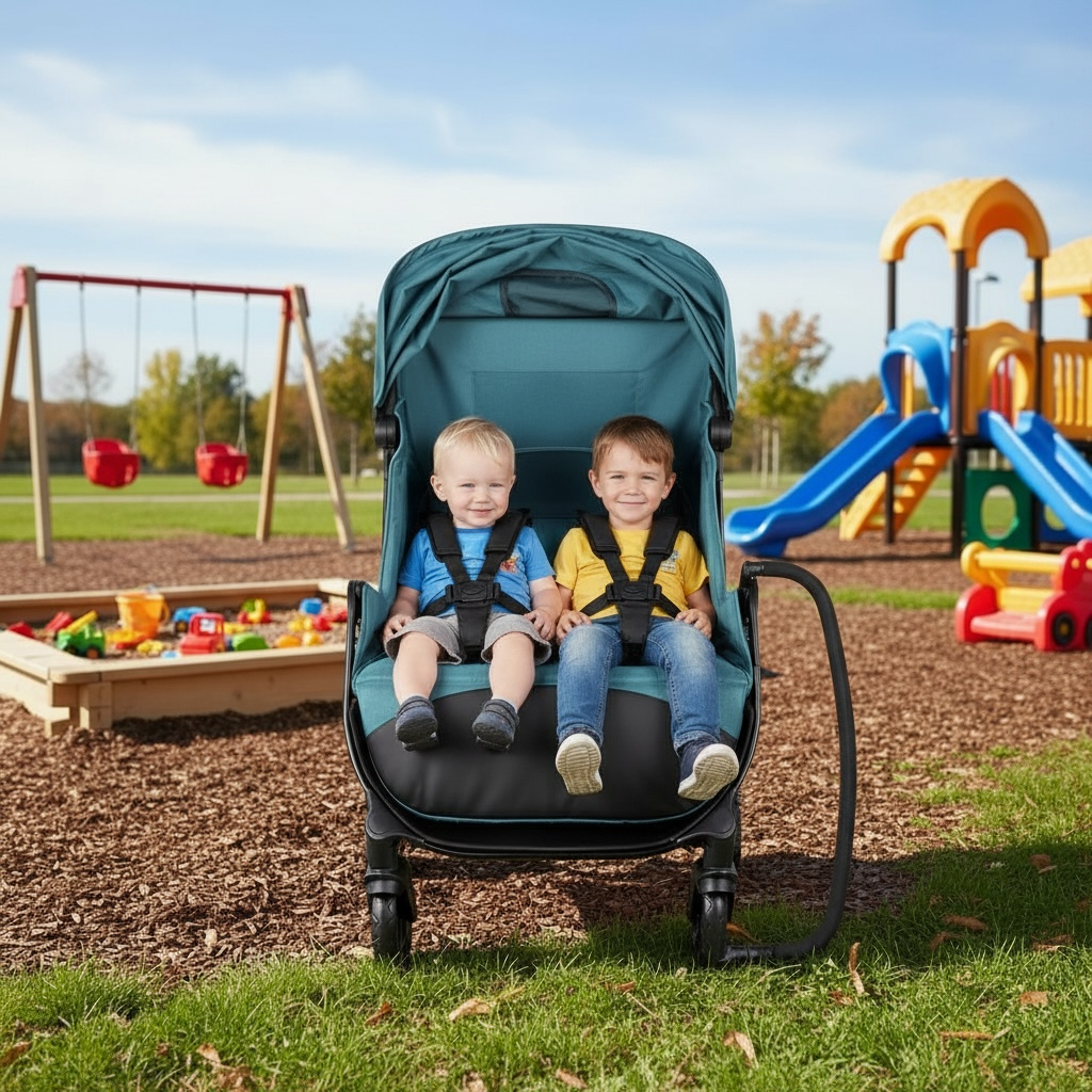 SlimLift Twin Stroller