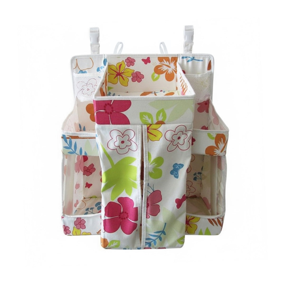 Crib & Playpen Strap Organizer