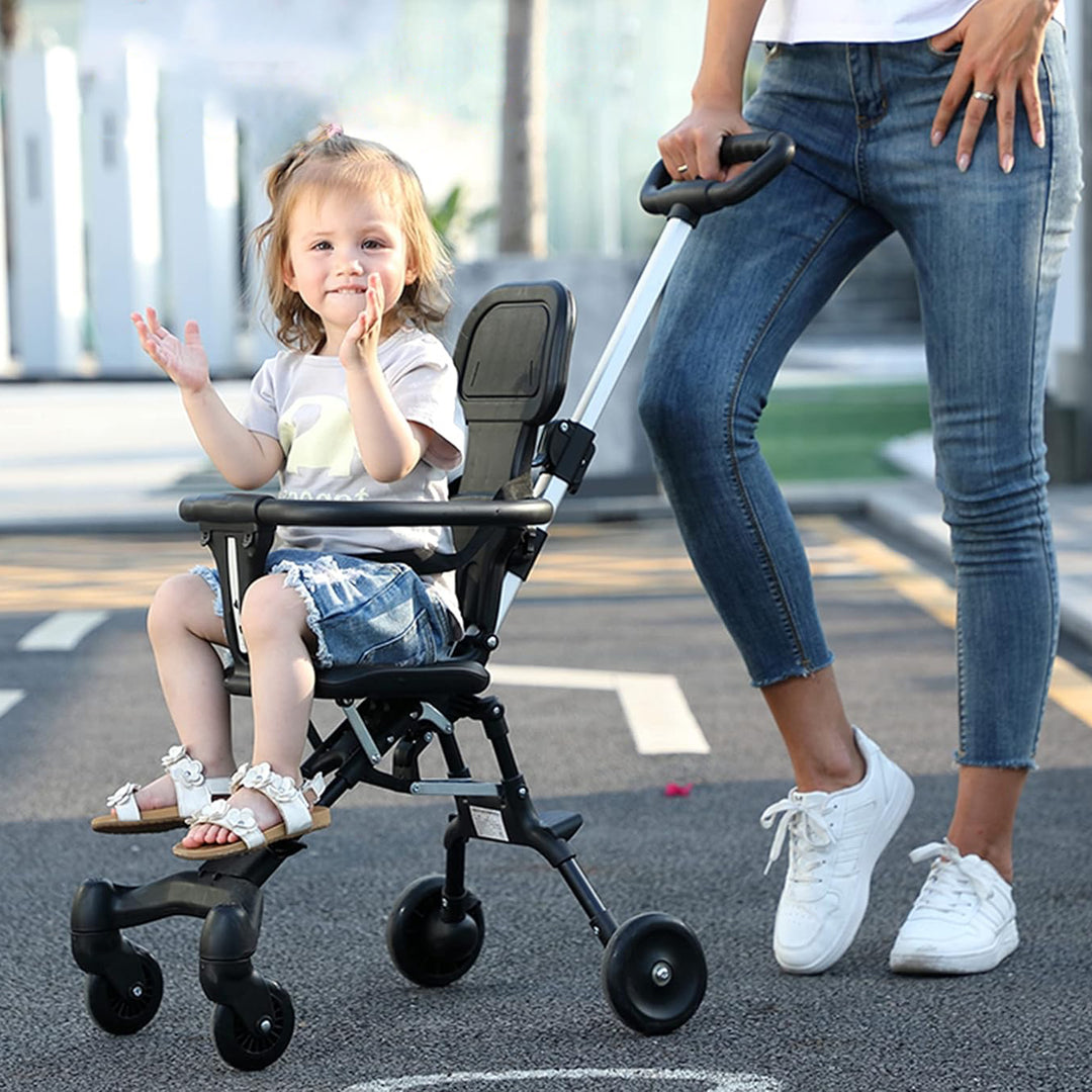 stroller for baby girl Lightweight Baby Stroller Black / Stroller