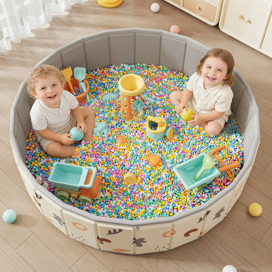 HomeBeach Mess-Contained Ball & Sand Pool