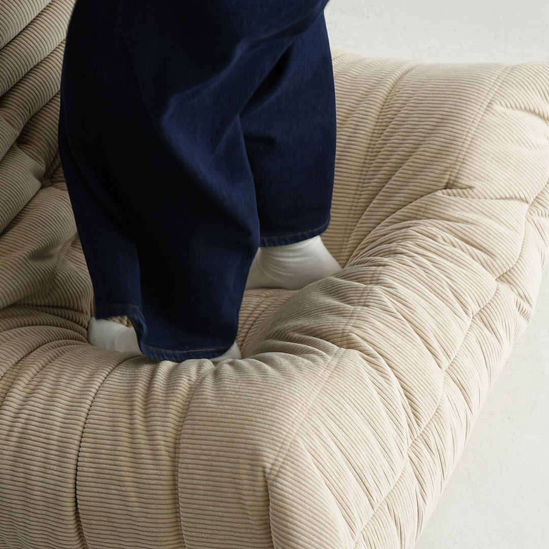 Corduroy Caterpillar Kid Sofa