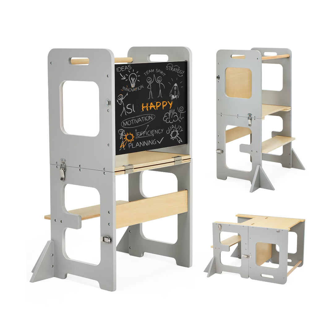 Convertible Learning Tower with Art Board