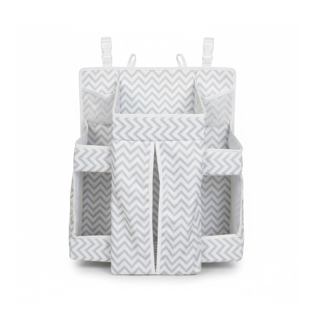 Crib & Playpen Strap Organizer