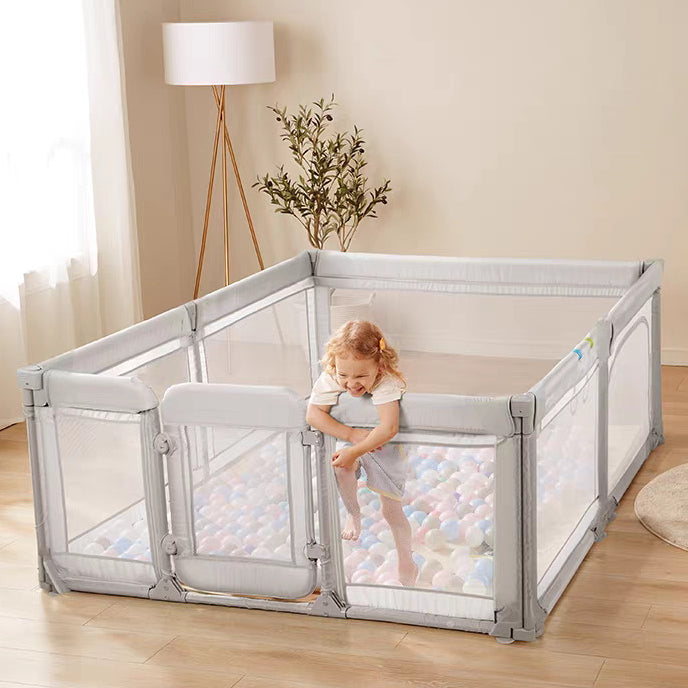Adult-Accessible Modular Baby Playpen