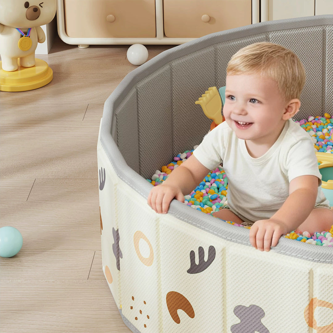 HomeBeach Mess-Contained Ball & Sand Pool