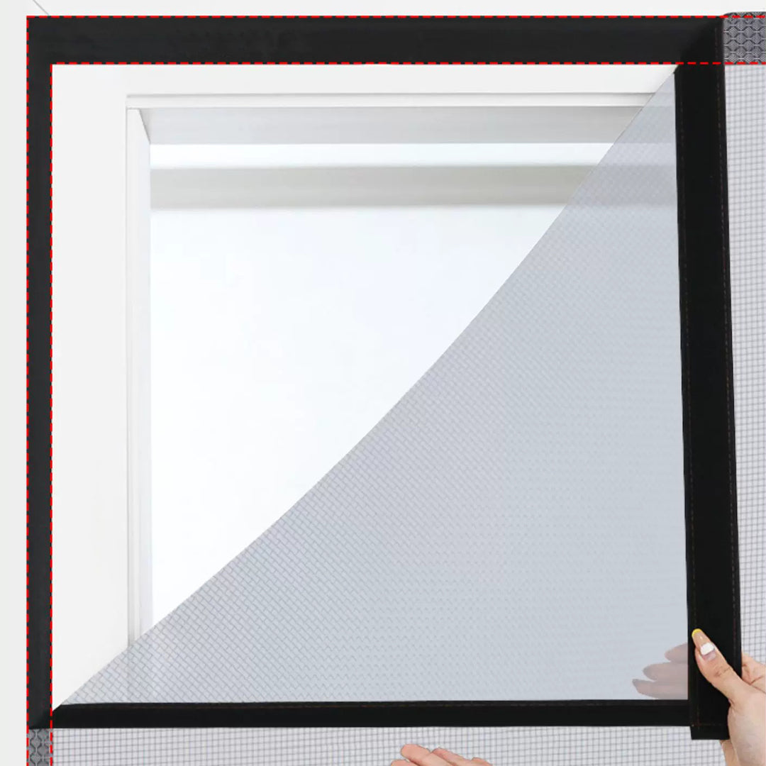 Stay‑Flat Magnetic Mesh Door