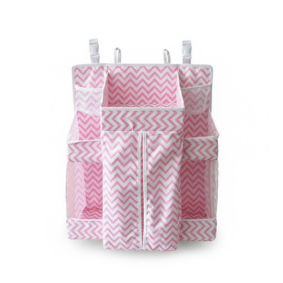 Crib & Playpen Strap Organizer