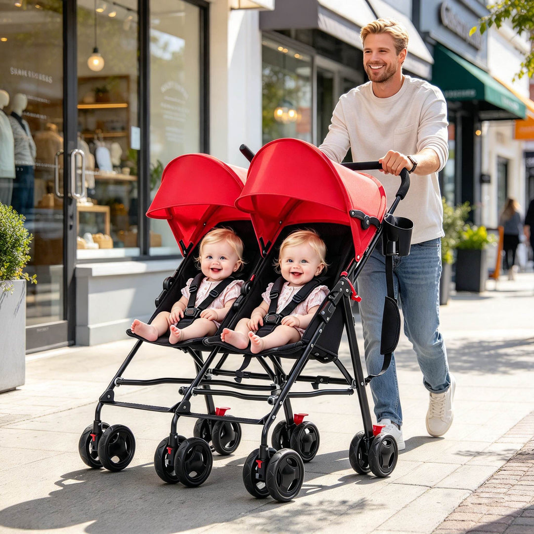 Backpack Twin Stroller
