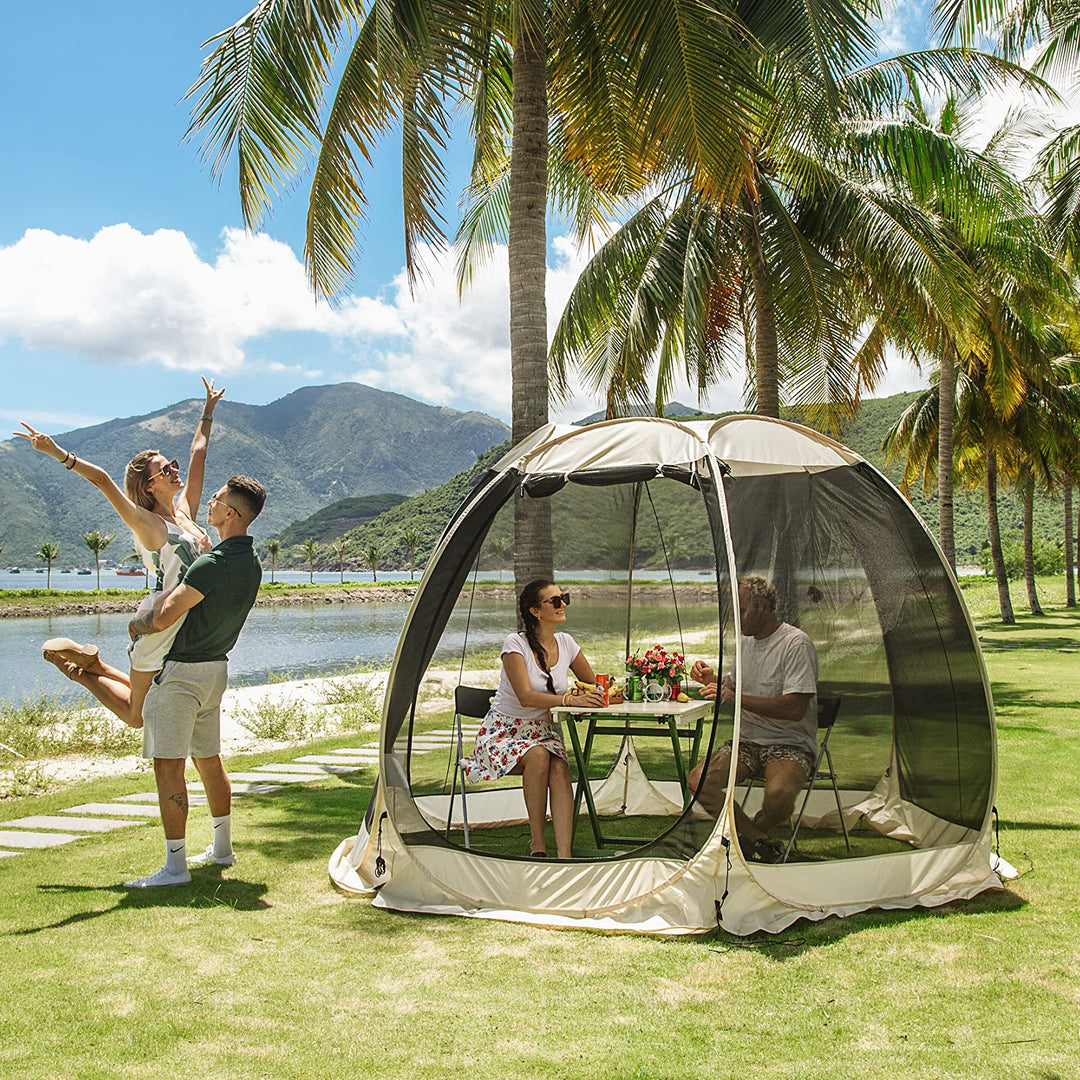 Pop-Up Mesh Pavilion – HappyGira