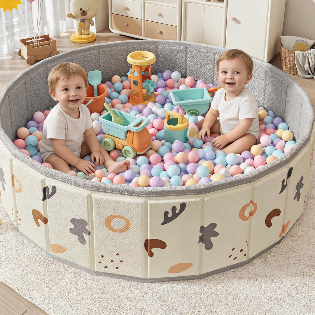 HomeBeach Mess-Contained Ball & Sand Pool