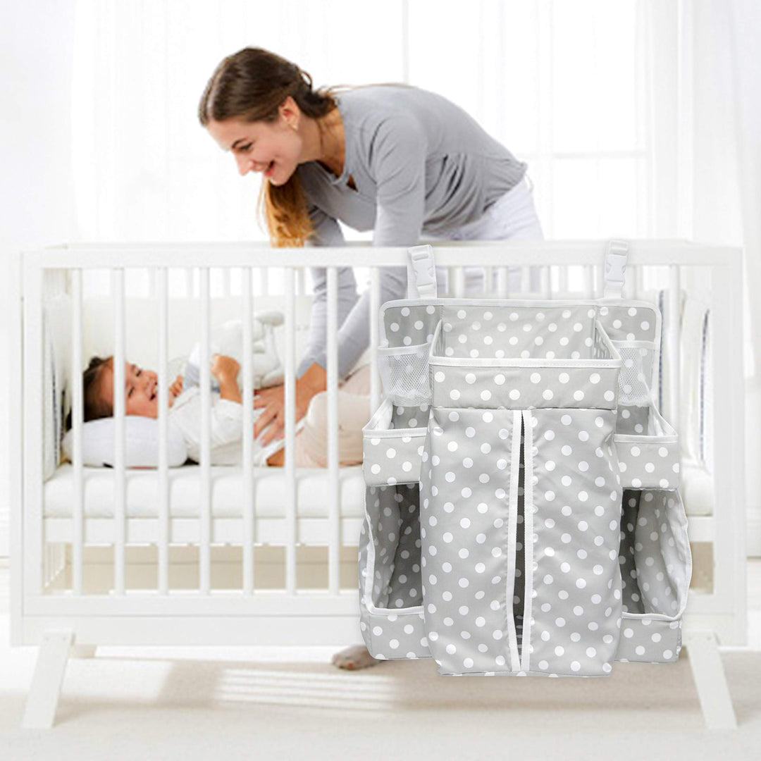 Crib & Playpen Strap Organizer