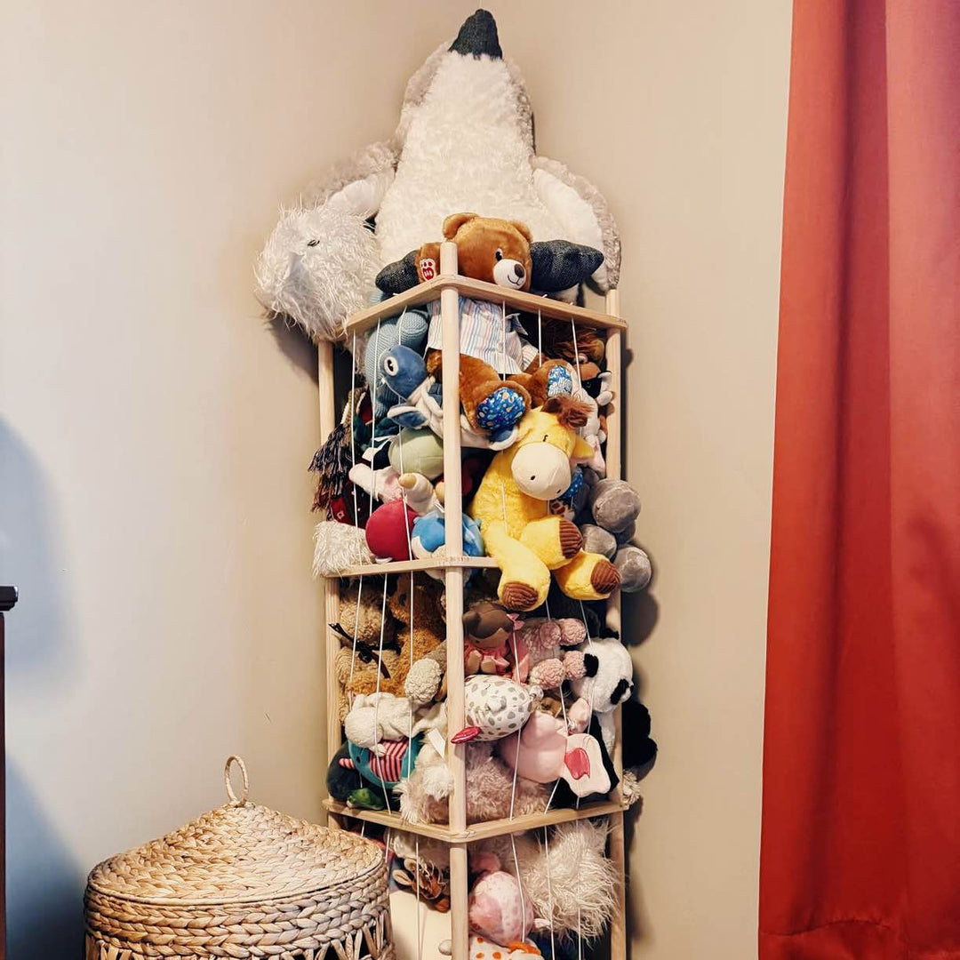 Kids Plush Storage Rack