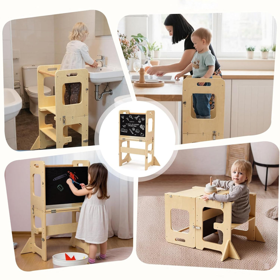 Convertible Learning Tower with Art Board
