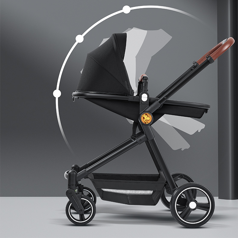 Portable Tandem Baby Stroller