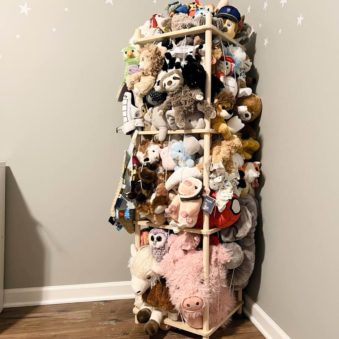 Kids Plush Storage Rack