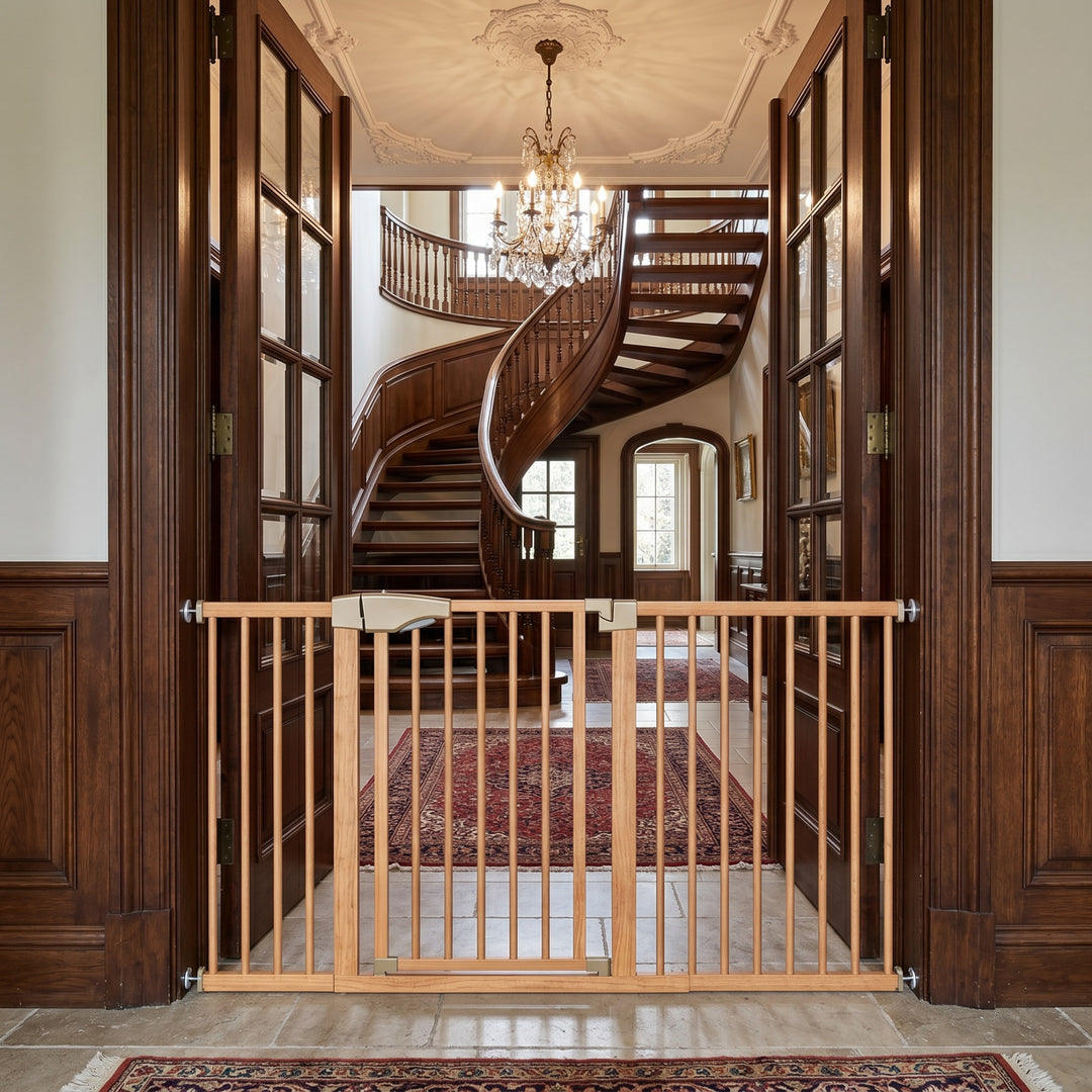 Woodgrain Child Safety Barrier