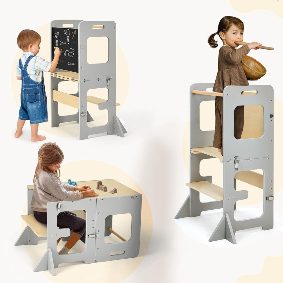 Convertible Learning Tower with Art Board