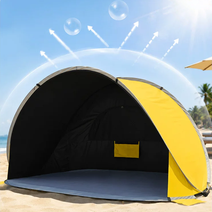 SilverGuard Family Pop-Up Beach Tent