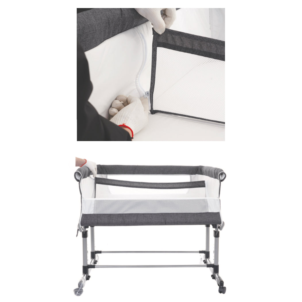 User Manual for Bedside Bassinet for Twins – HappyGira