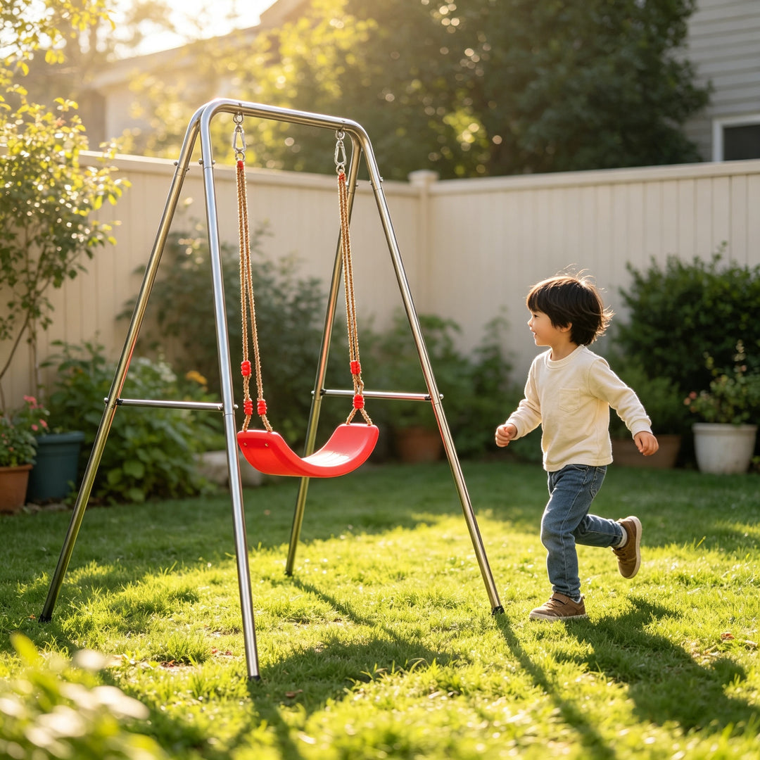 Foldaway Stainless Swing Stand