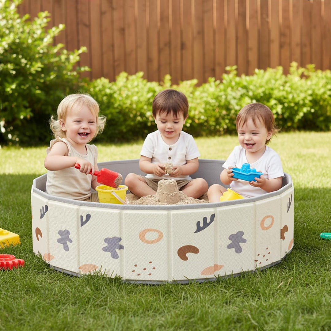 HomeBeach Mess-Contained Ball & Sand Pool