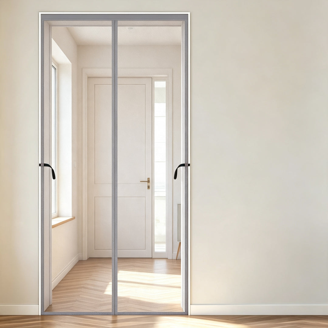 Stay‑Flat Magnetic Mesh Door
