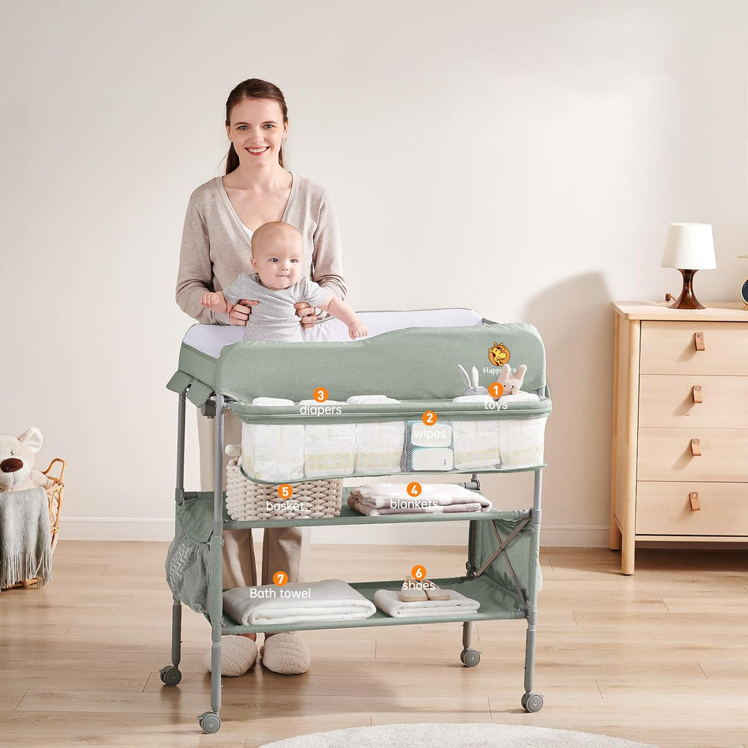 summer infant changing table Foldable Baby Changing Table – HappyGira