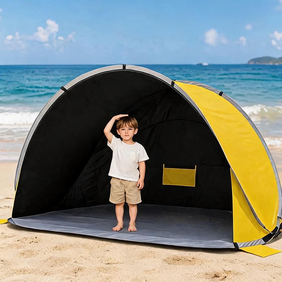 SilverGuard Family Pop-Up Beach Tent