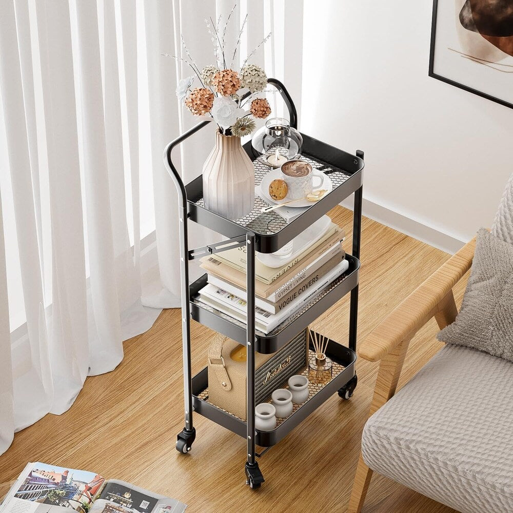 Foldable Rolling Storage Cart