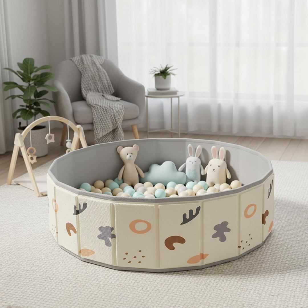 HomeBeach Mess-Contained Ball & Sand Pool