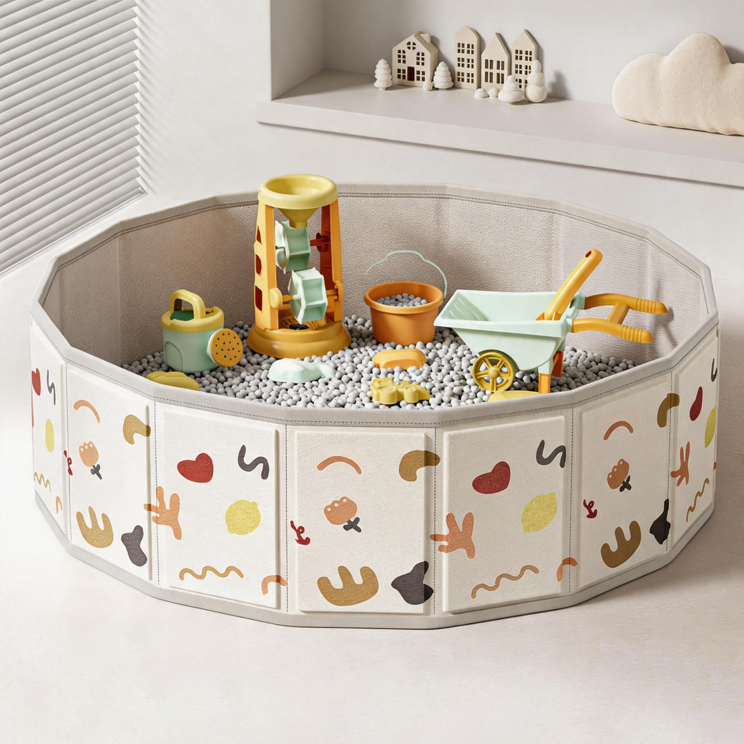 HomeBeach Mess-Contained Ball & Sand Pool
